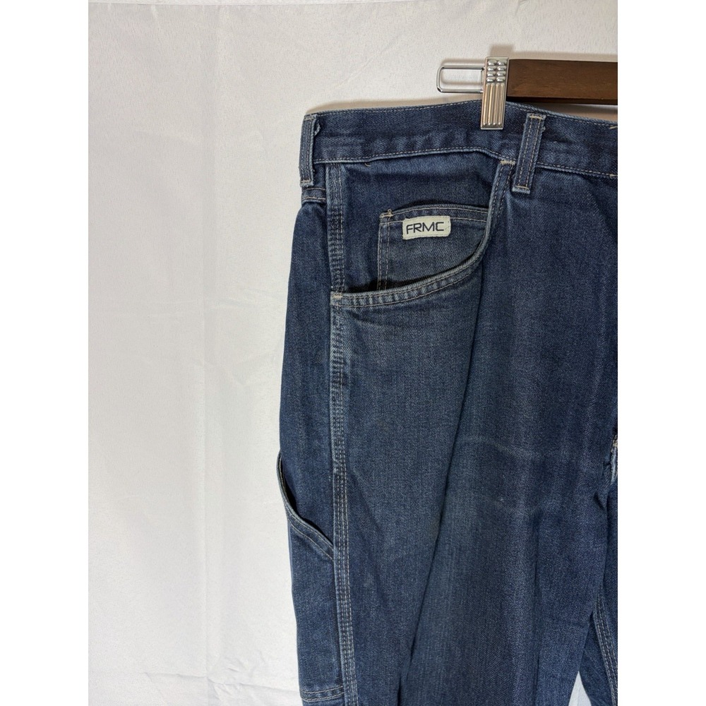 Tyndale Jeans Men's Size 38x32 Blue FR Fire Flame Resistant Workwear USA - Picture 5 of 15